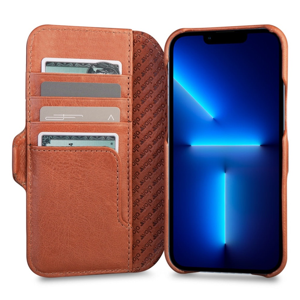 Vaja Wallet iPhone 13 MagSafe Leather Case - Picture 5 of 11